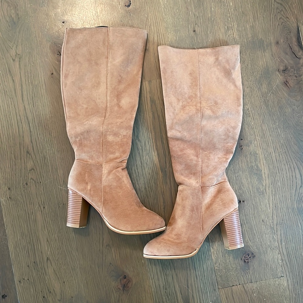 New knee length boots